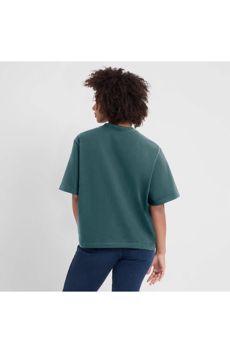 Nike Women's Nike Green Philadelphia Eagles Essential Script Relaxed Boxy T-Shirt, Alternate, color,