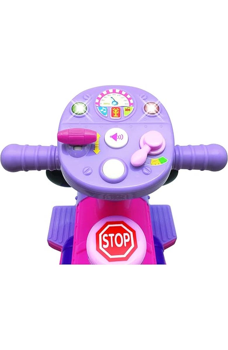 Kiddieland Disney Minnie Mouse Rideon Motorized Train With Track, Alternate, color, Multicolored