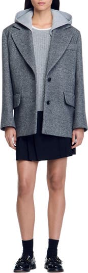 ジャケット・アウター Herlipto Odette Wool-Blend Coat Herlipto Odette Wool-Blend Coat