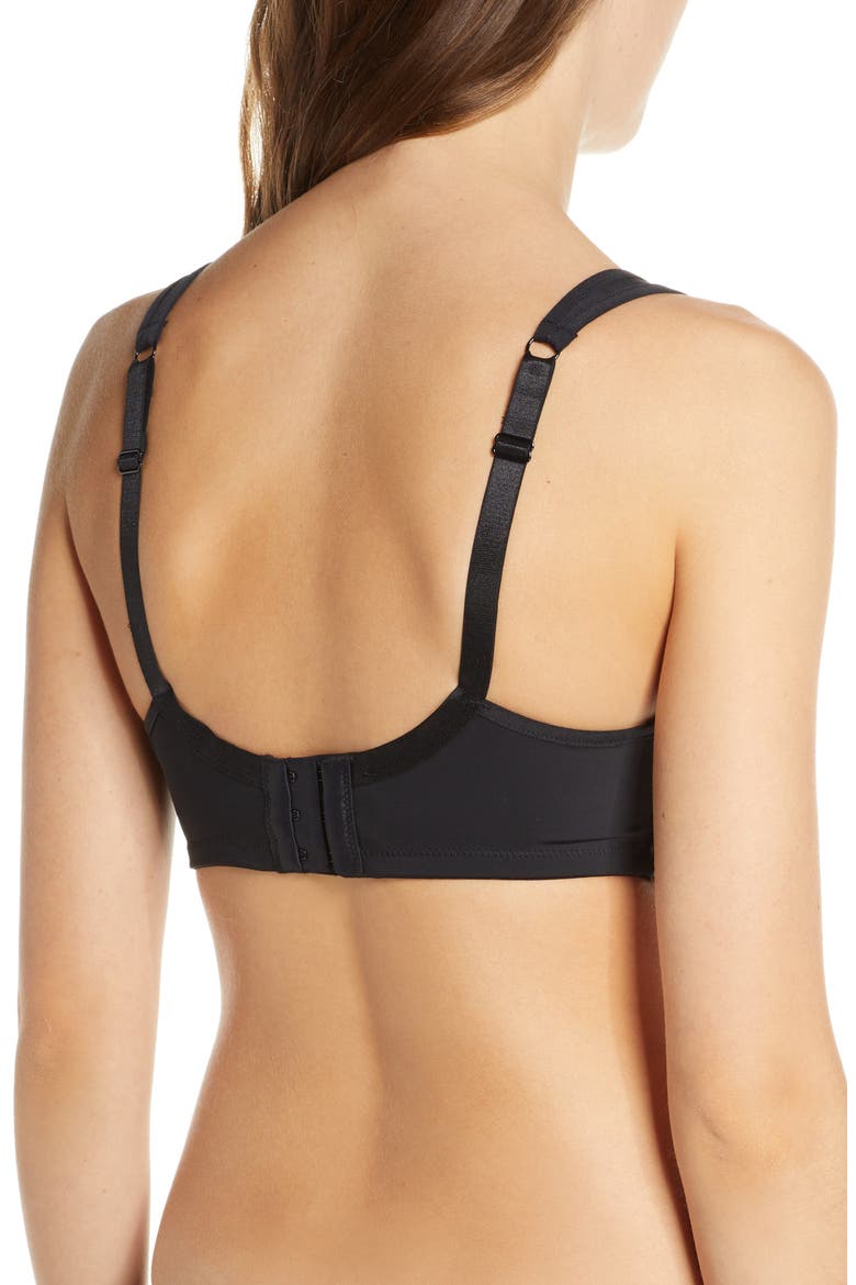 Dream Tisha Underwire T-Shirt Bra, Alternate, color, BLACK