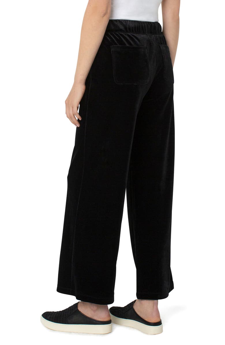 Liverpool Los Angeles Wide Leg Velvet Pants, Alternate, color, 