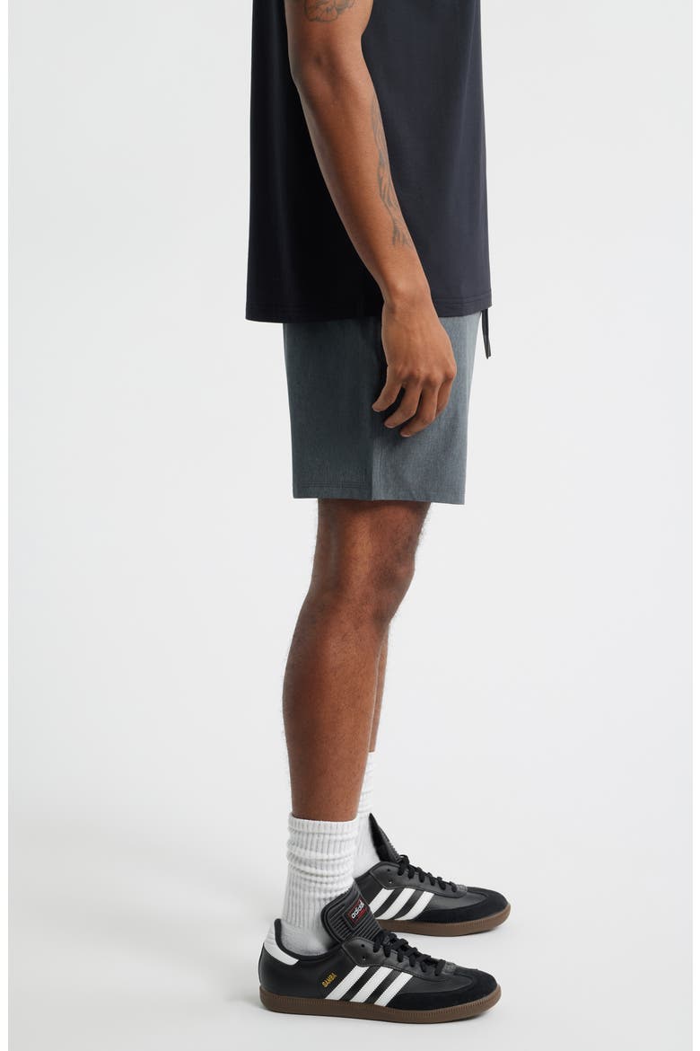 Tempo Tech Shorts, Alternate, color, GREY