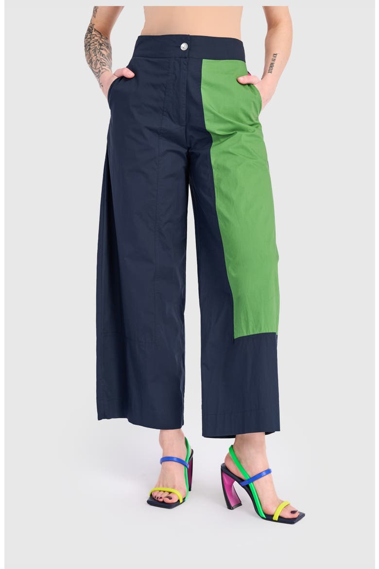 Cabana Wide Leg Pants, Main, color, Navy