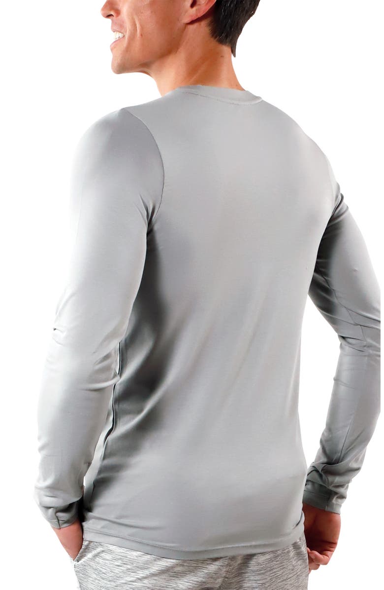 UV Skinz Long Sleeve Everyday Tee, Alternate, color, Grey