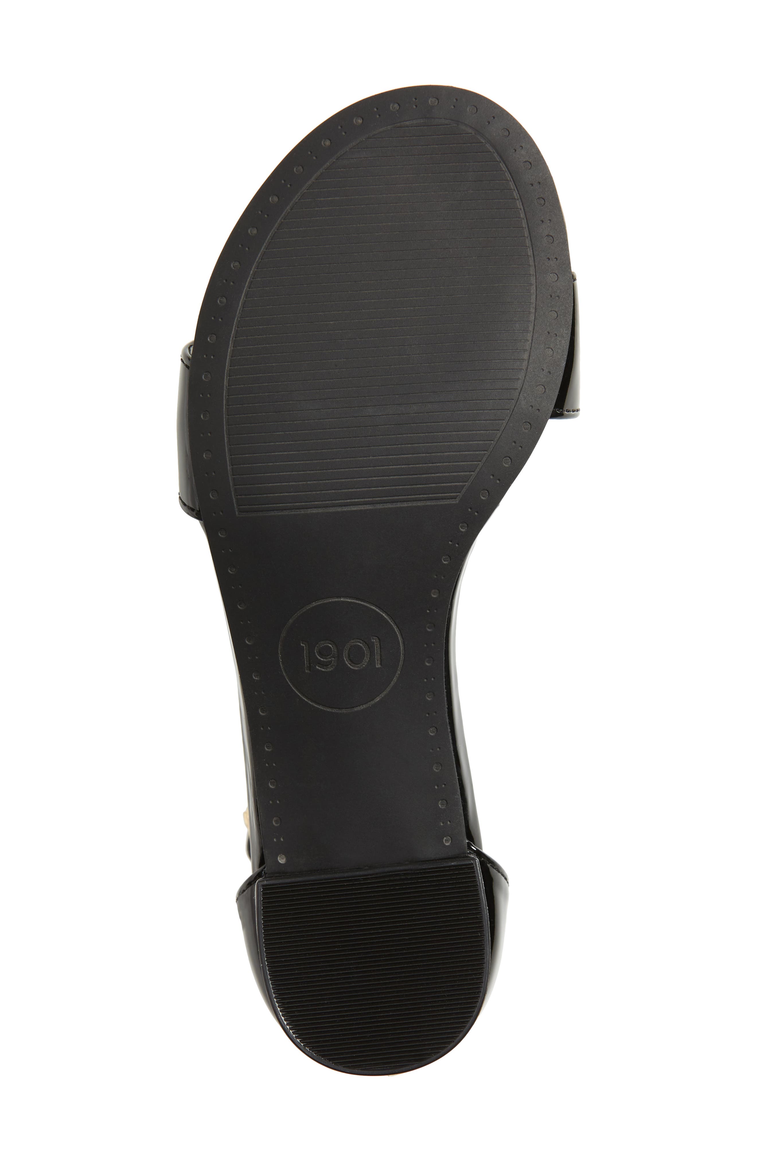 Block Heel Sandal, Alternate, color, BLACK FAUX PATENT PU