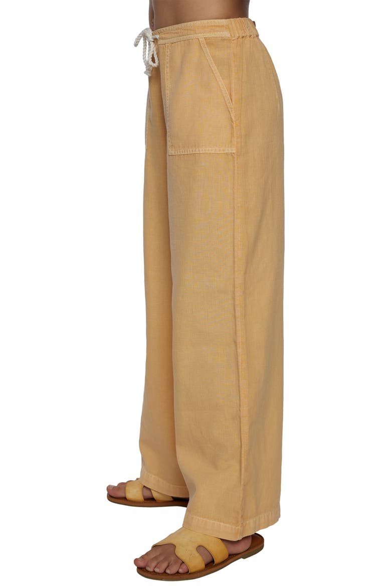 Kids' Koa Wide Leg Pants, Alternate, color, STRAW