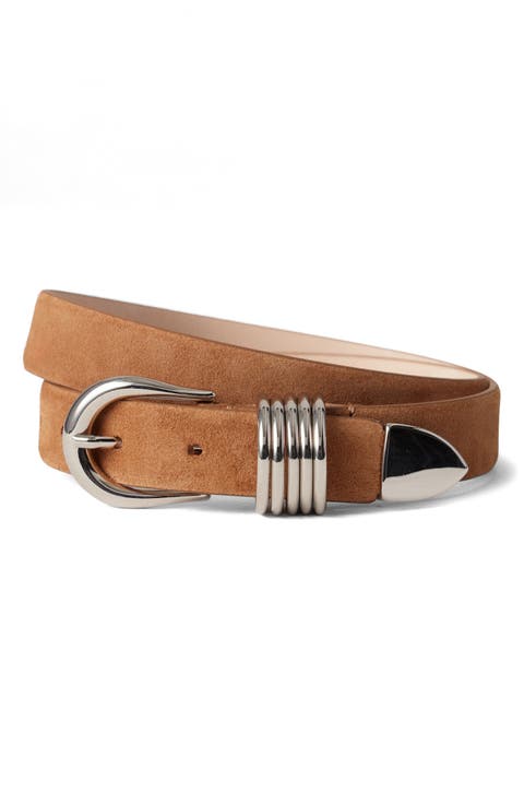 Hollyhock Suede Belt