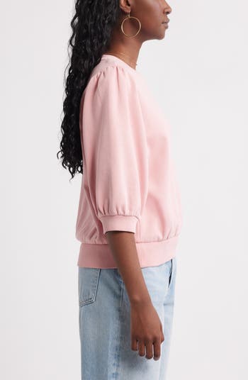Puff Sleeve Sweatshirt