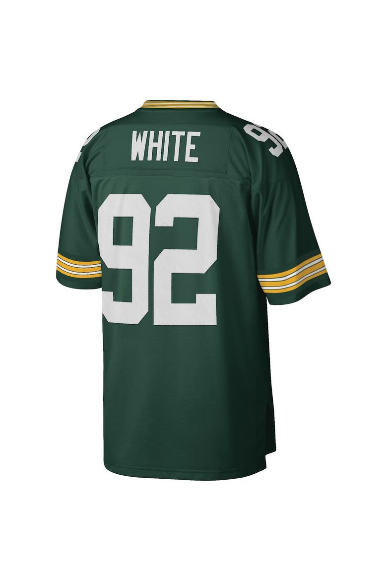 Men's Mitchell & Ness Reggie White Green Green Bay Packers Big & Tall 1996 Retired Player Replica Jersey, Alternate, color, Green