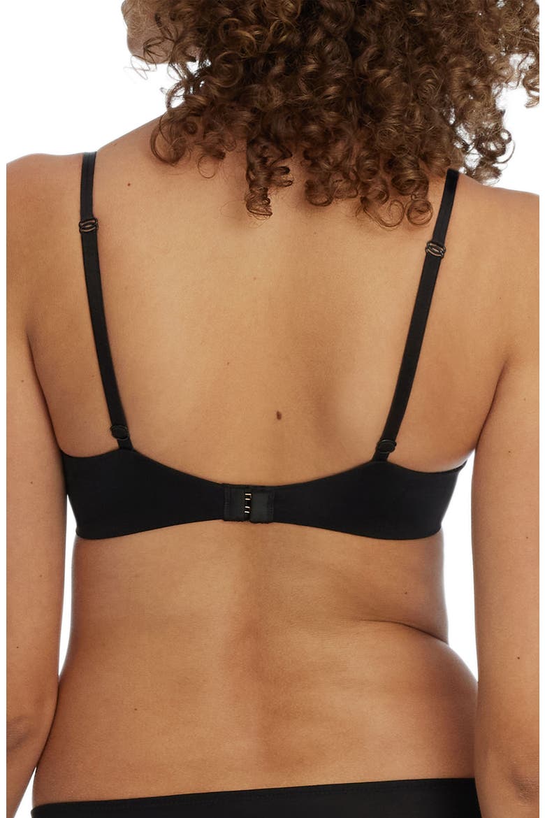 Seduced Lace Underwire Push-Up Bra, Alternate, color, BLACK/ NYLON
