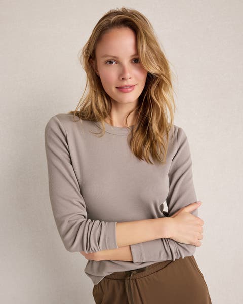 Essential Organic Cotton Long Sleeve Tee