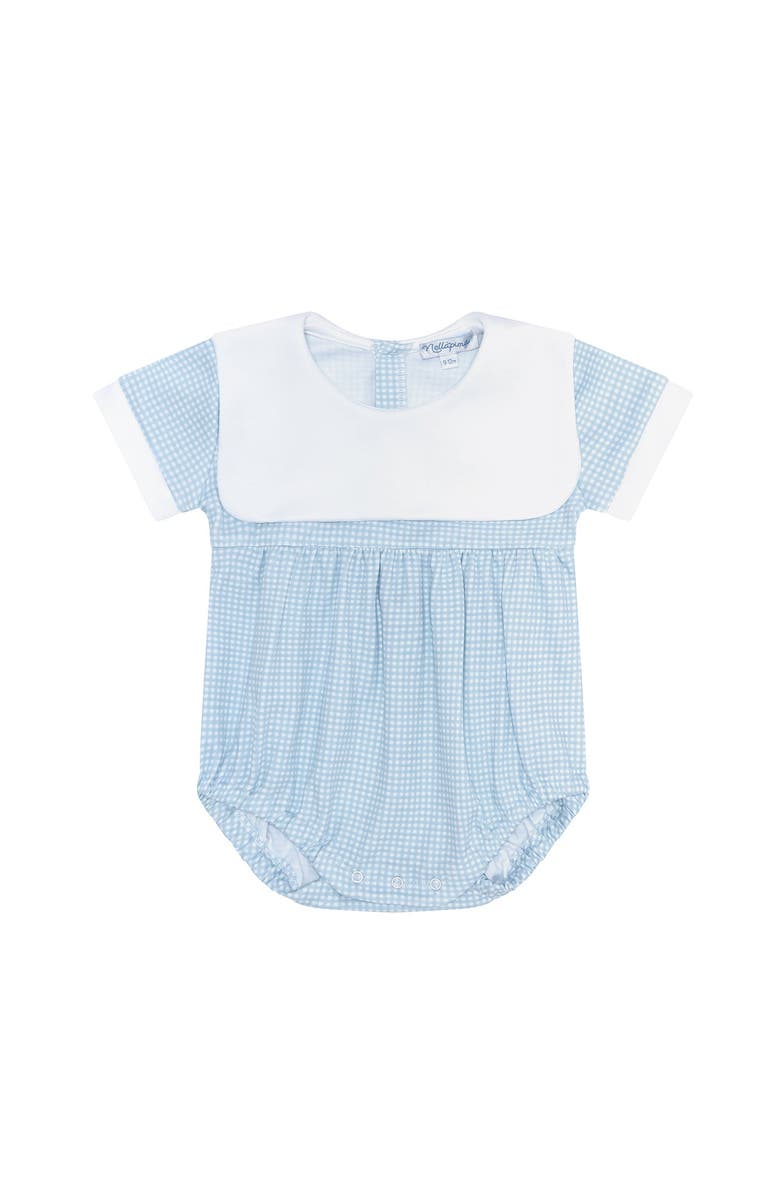 Nellapima Blue Gingham Baby Bubble - Baby, Alternate, color, Blue