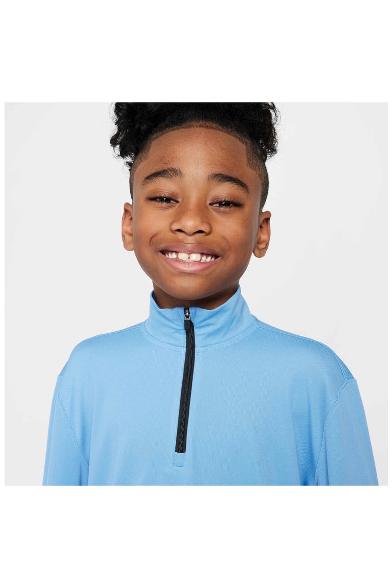 Kids' DRI-Fit UV Quarter Zip Pullover, Alternate, color, BLUE BEYOND