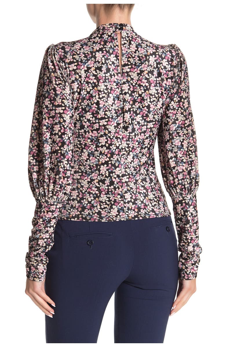 CODEXMODE Velvet Mock Neck Top, Alternate, color, 