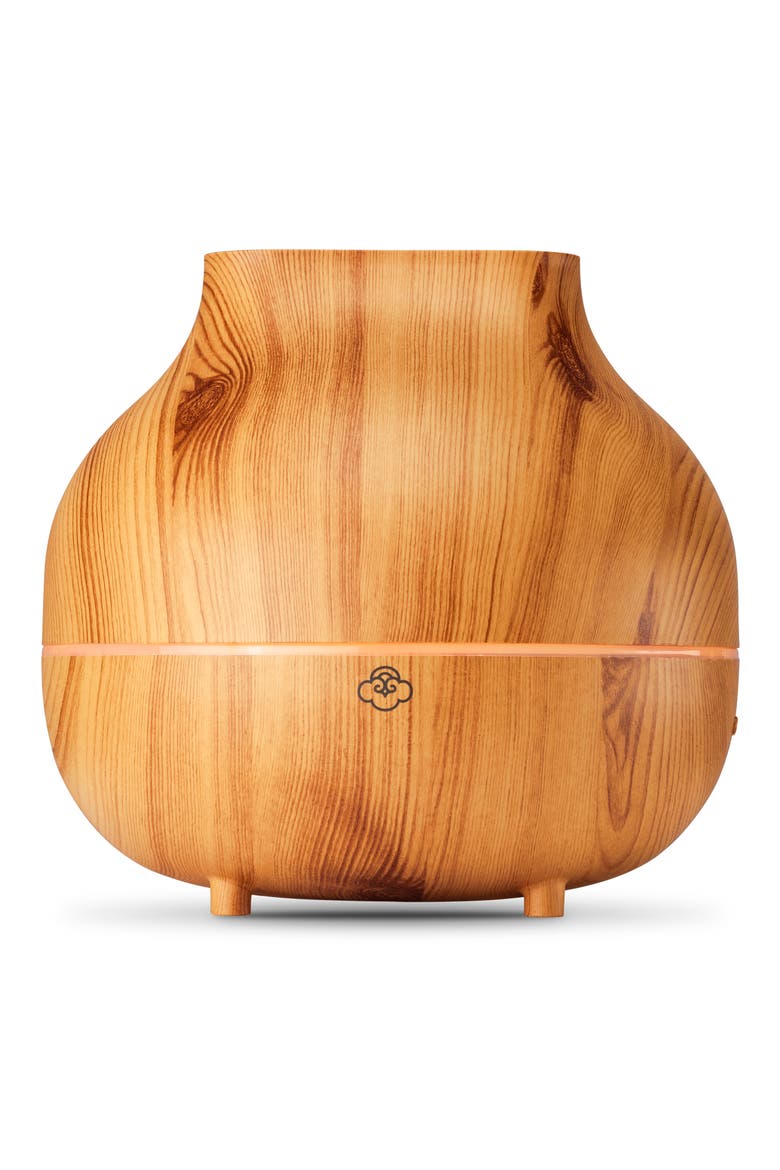 Mist Faux Wood Ultrasonic Aroma Diffuser, Main, color, WOOD