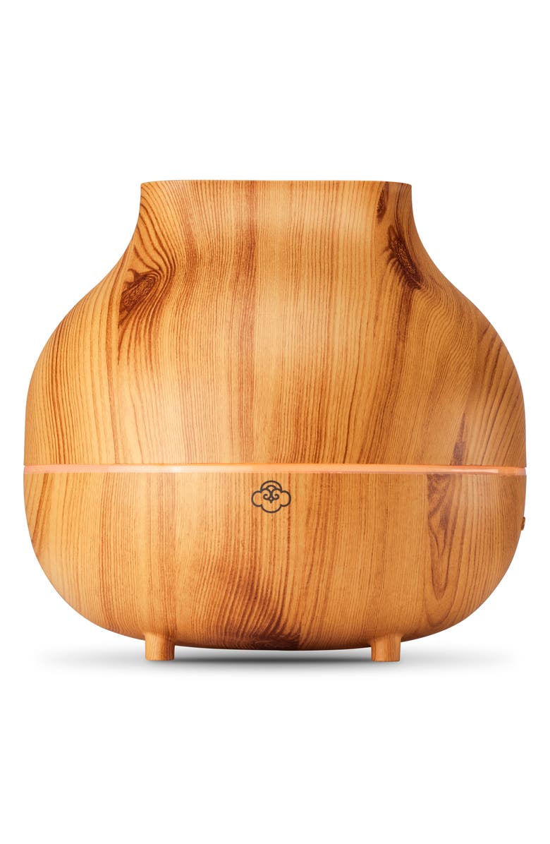 SERENE HOUSE Mist Faux Wood Ultrasonic Aroma Diffuser, Main, color, Wood