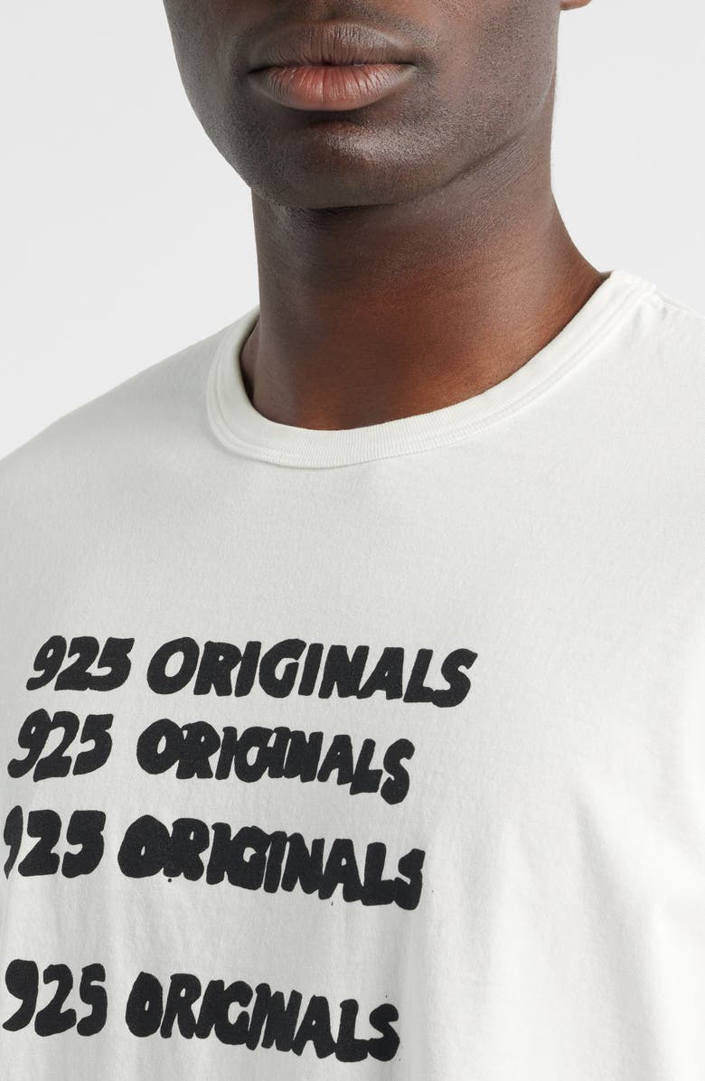 925 Originals Hand Drawn Logo Graphic T-Shirt, Alternate, color, Off White