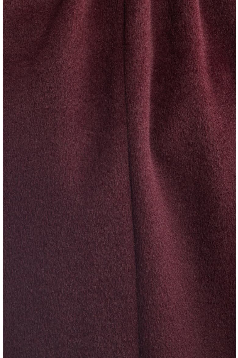 Longline Wrap Coat, Alternate, color, MERLOT