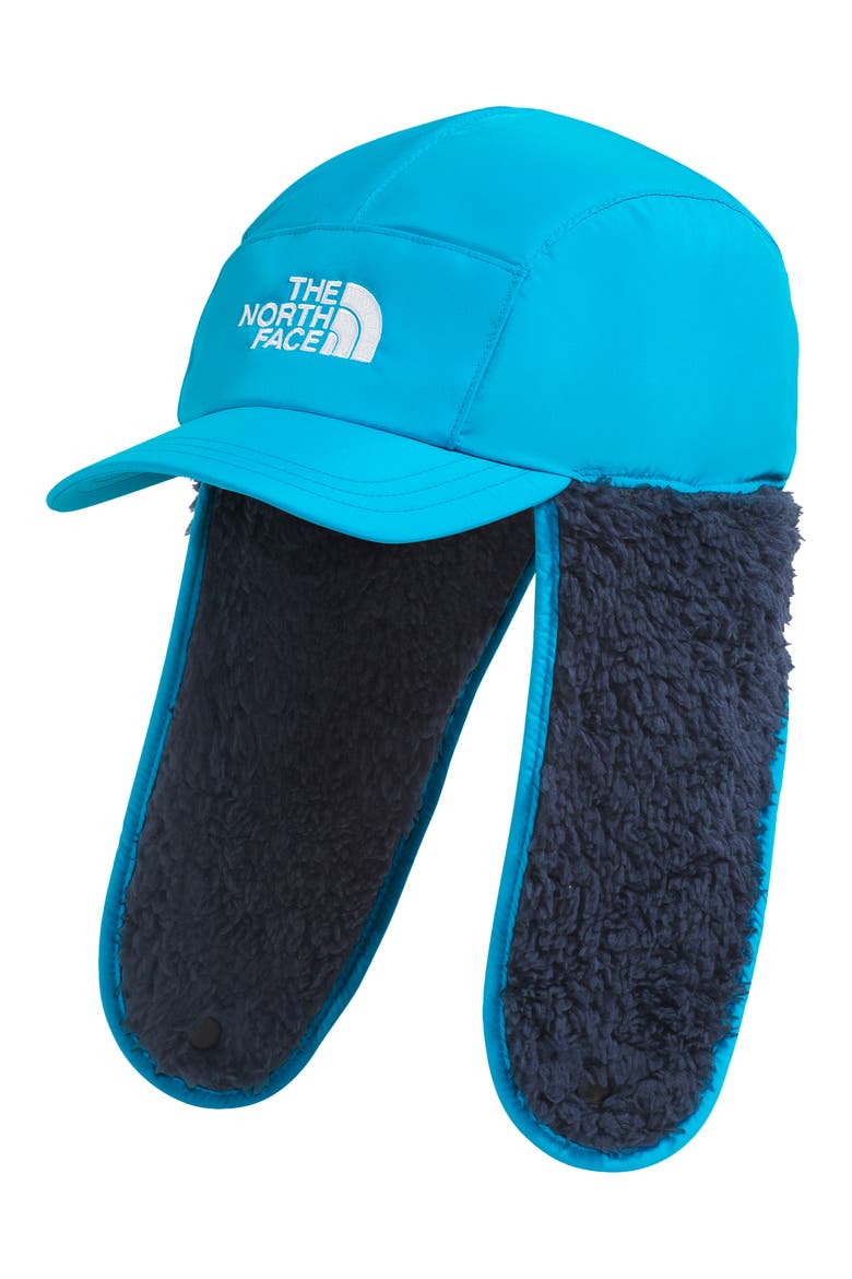 Kids' Shasta Trapper Cap, Main, color, MERIDIAN BLUE/ SUMMIT NAVY