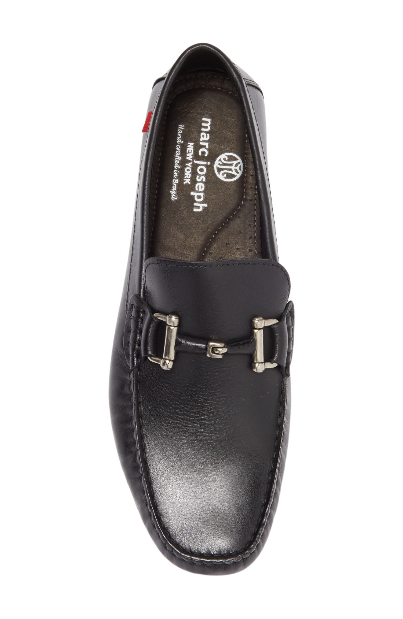 Marc Joseph New York Lincoln Metal Bit Leather Driving Loafer, Alternate, color, 