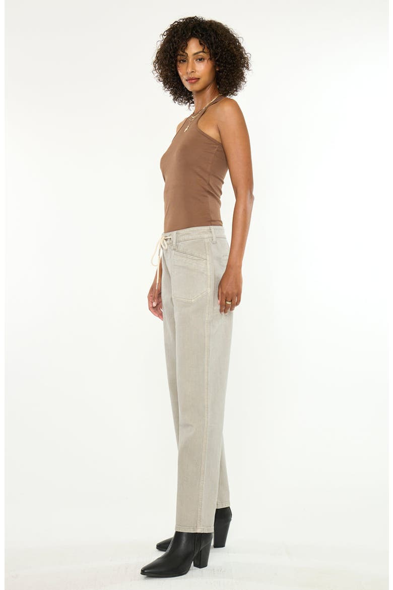 Lola Low Slung Baggy Jeans, Alternate, color, Gray