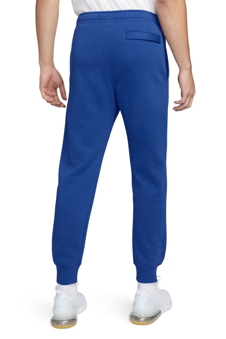 Sportswear Club Pocket Fleece Joggers, Alternate, color, GAME ROYAL/ GAME ROYAL/ WHITE