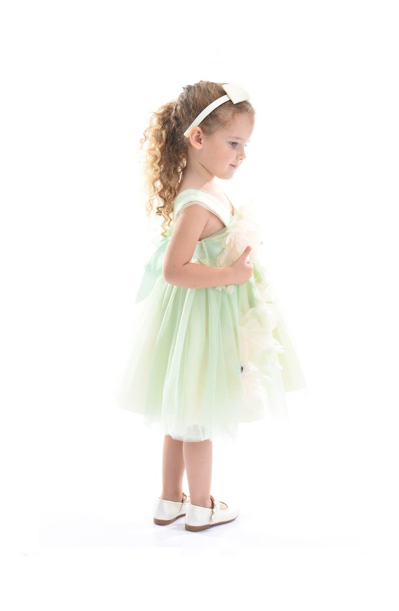 Tulleen Kyra Dress, Alternate, color, Green