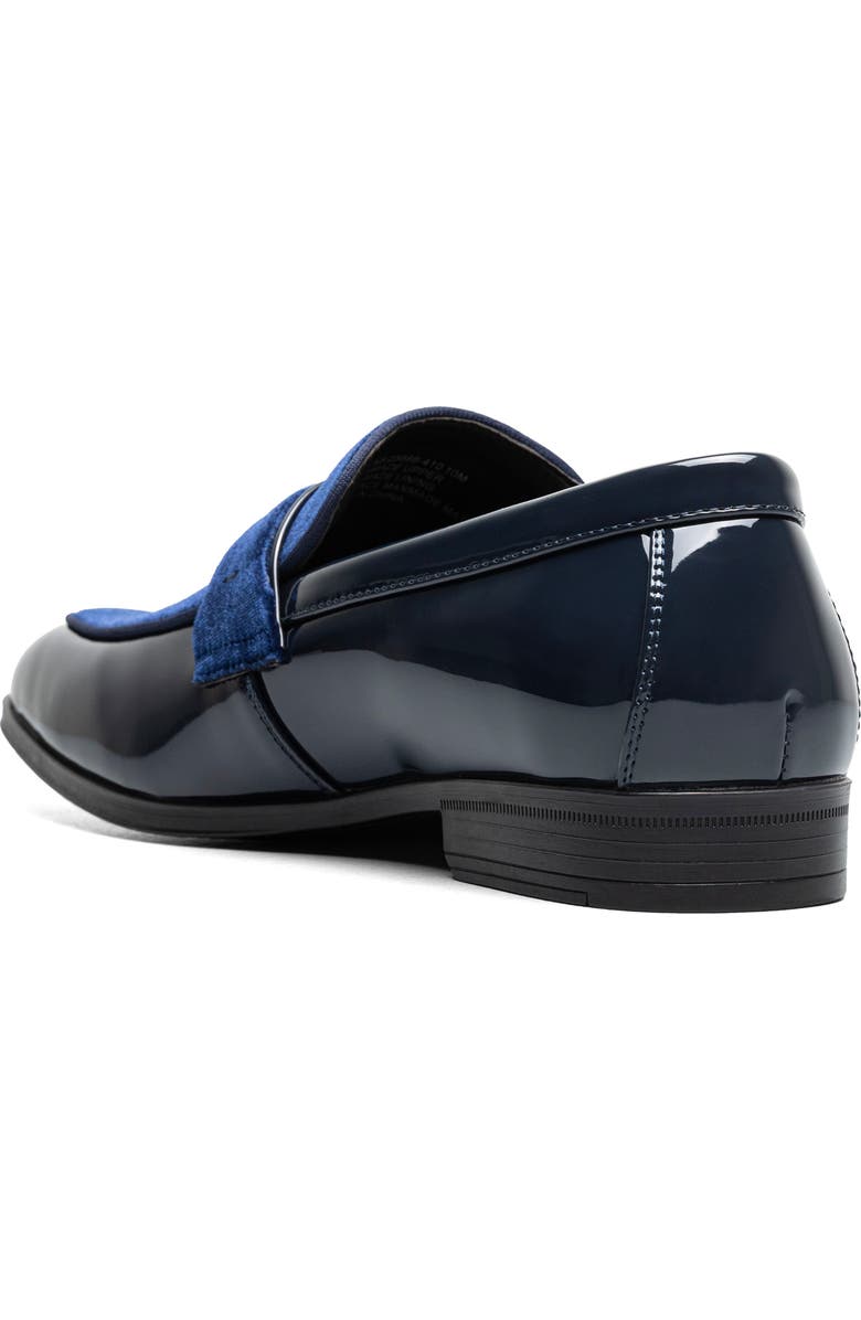 Stacy Adams Spratley Saddle Loafer, Alternate, color, Navy