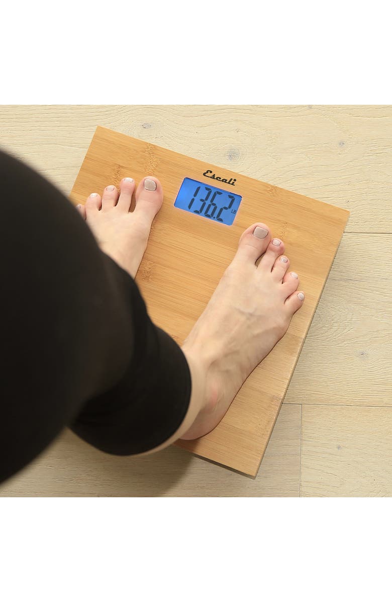 ESCALI Bathroom Scale, Alternate, color, Bamboo
