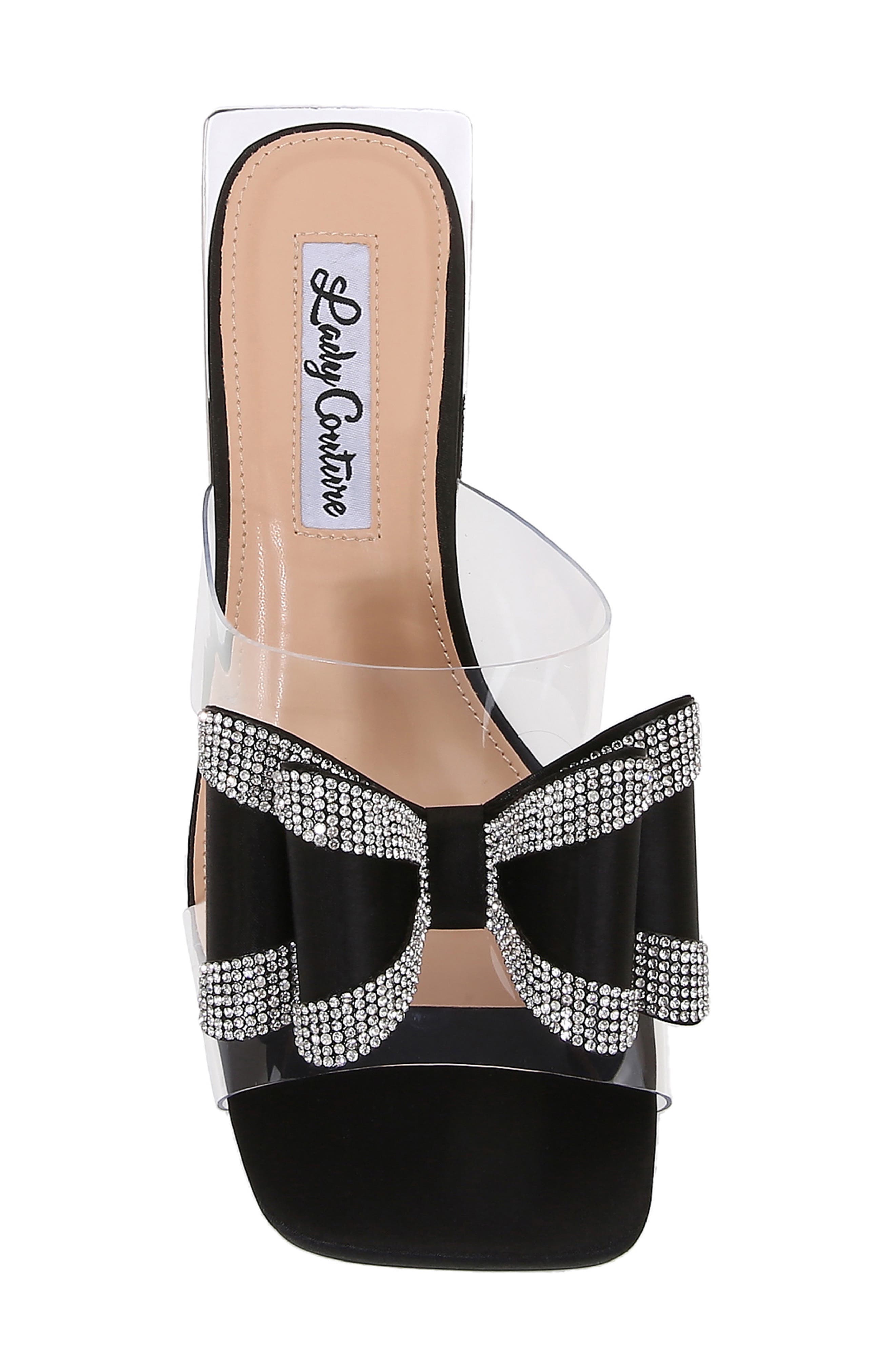 LADY COUTURE Fantasy Rhinestone Slide Sandal, Alternate, color, 