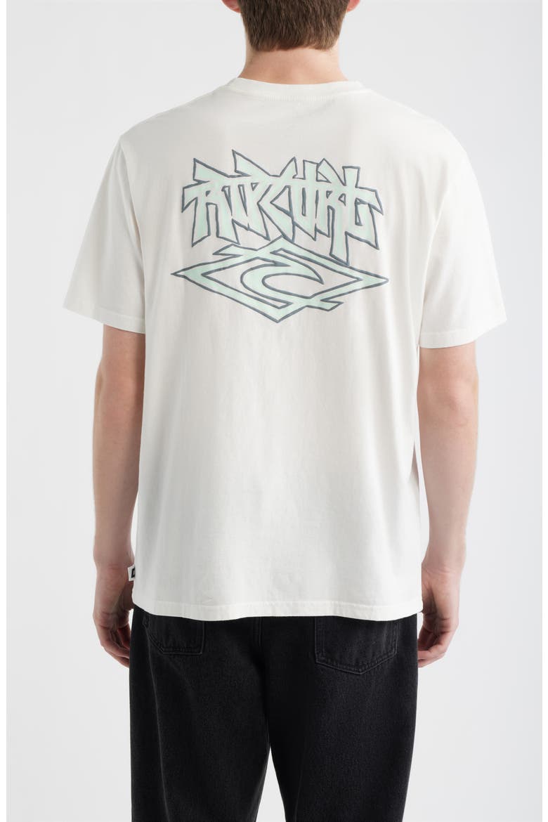 Liquid Trips Arch Cotton Graphic T-Shirt, Alternate, color, BONE
