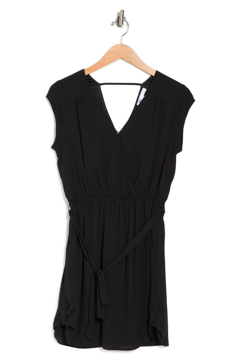 DR2 by Daniel Rainn Daniel Rainn Cap Sleeve Surplice Neck Dress, Alternate, color,