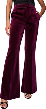 Lipsy Velvet Flare Pants