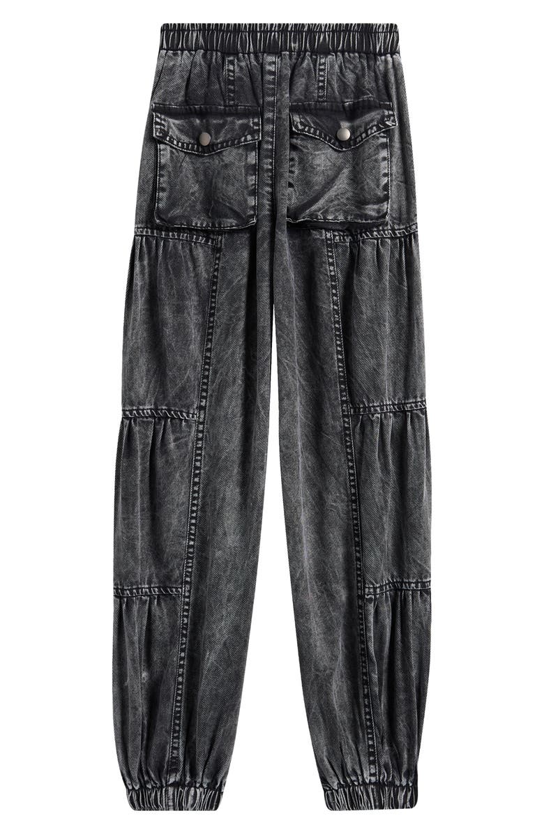 Vintage Havana Kids' Cargo Joggers, Alternate, color, Black