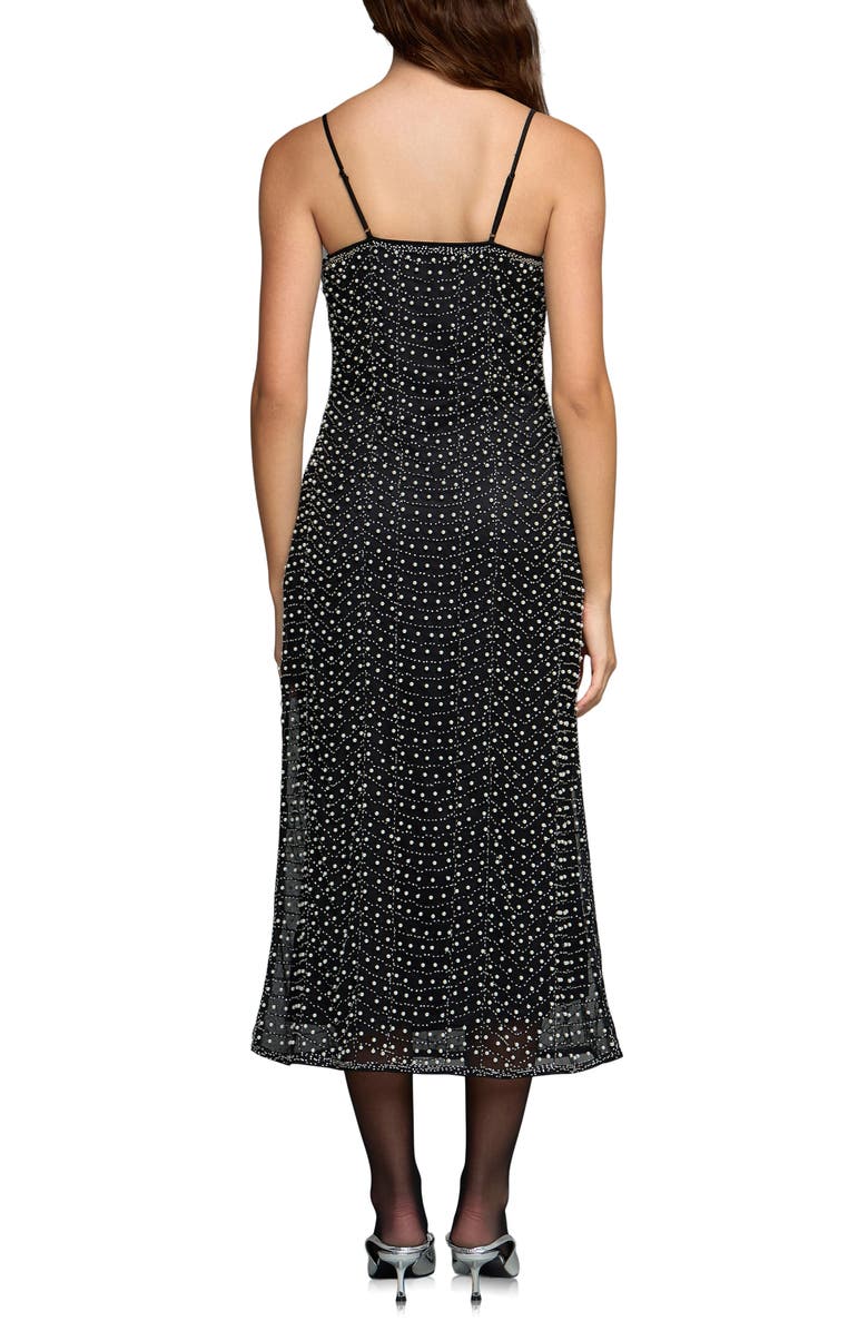 Endless Rose Premium Imitation Pearl Bead Slipdress, Alternate, color, 