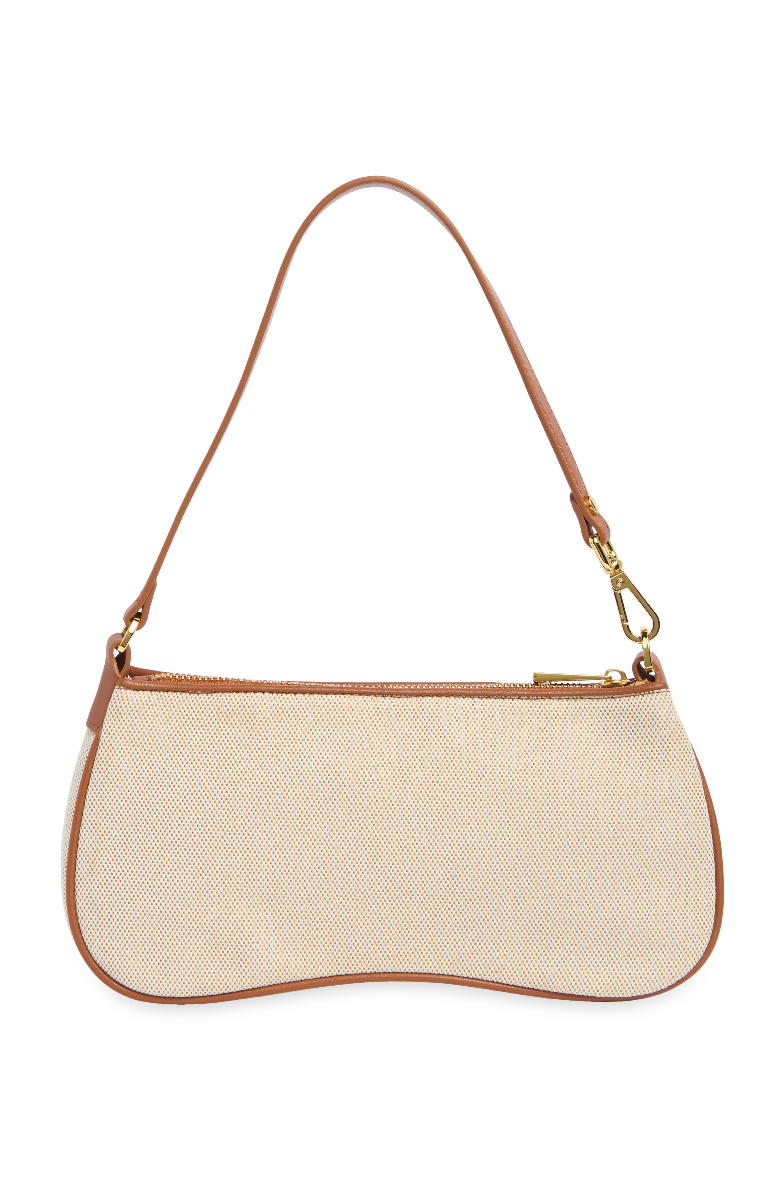 Eva Shoulder Bag, Alternate, color, BEIGE CANVAS