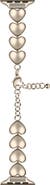 The Posh Tech Lover Heart Bracelet Apple Watch® Watchband