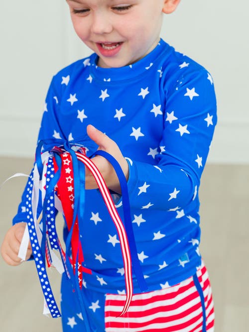 Ruggedbutts Boys Upf50+ Sun Protected Long Sleeve Rash Guard