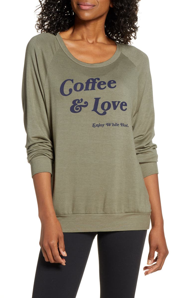 Good Hyouman Dave Coffee & Love Pullover, Main, color, 