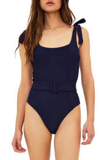 Beach Riot Sydney Belted One-Piece Swimsuit