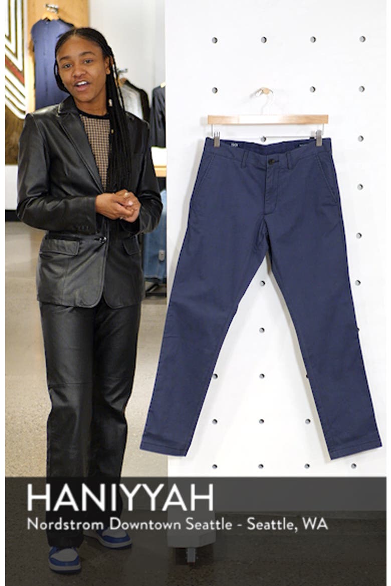 Ballard Slim Fit Stretch Chino Pants video