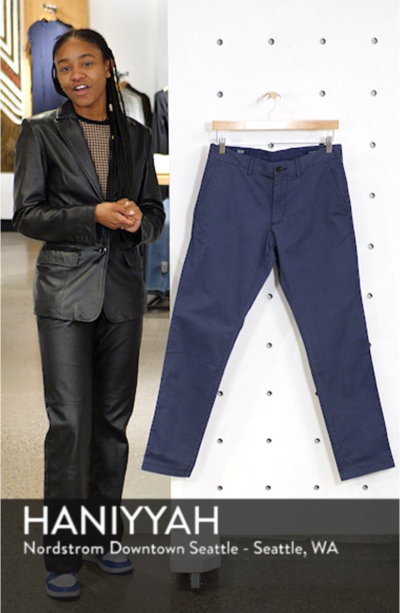 Ballard Slim Fit Stretch Chino Pants, sales video thumbnail