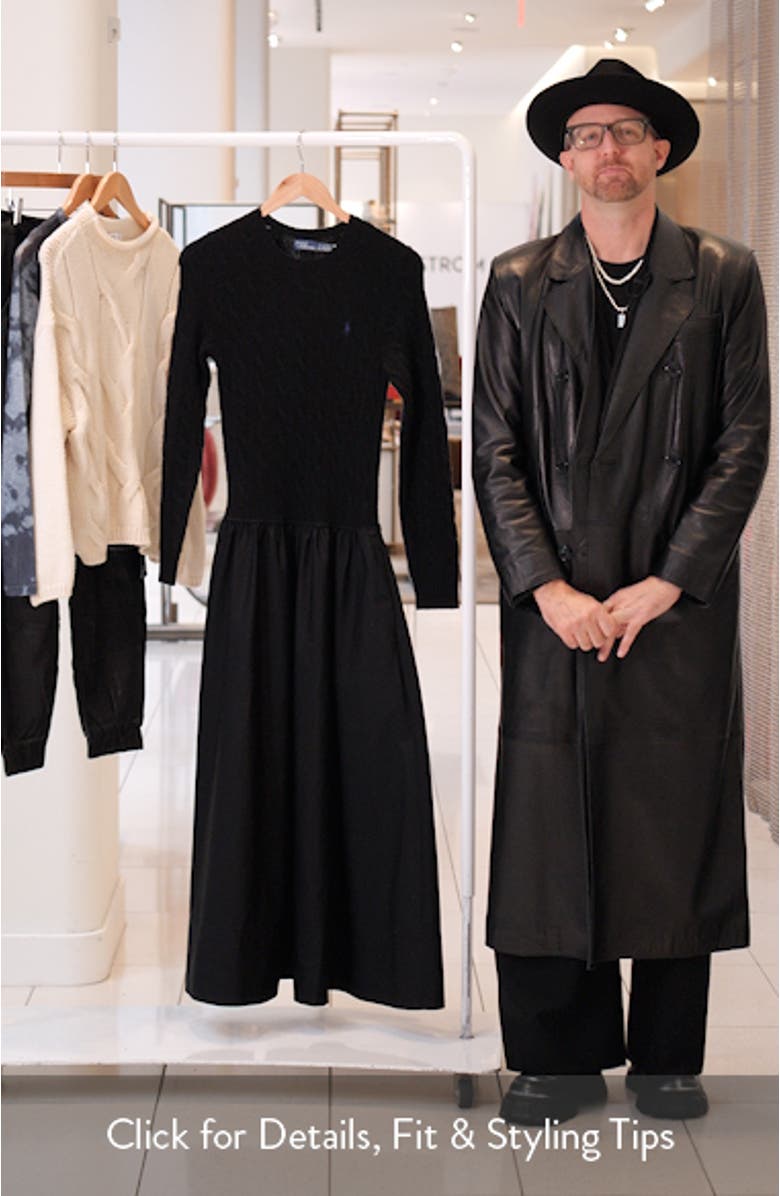 Long Sleeve A-Line Dress, sales video thumbnail