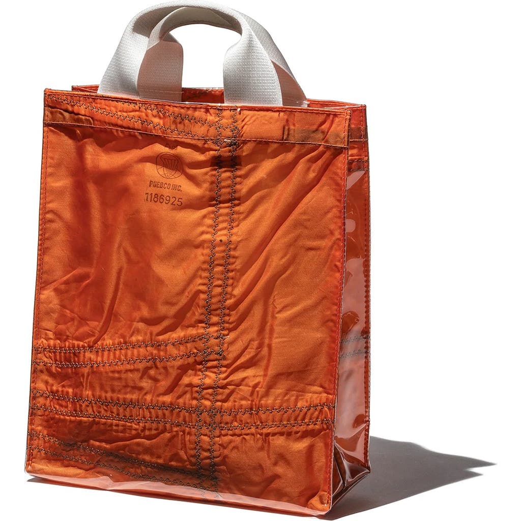 PUEBCO Covered Parachute Document Bag in Orange  product