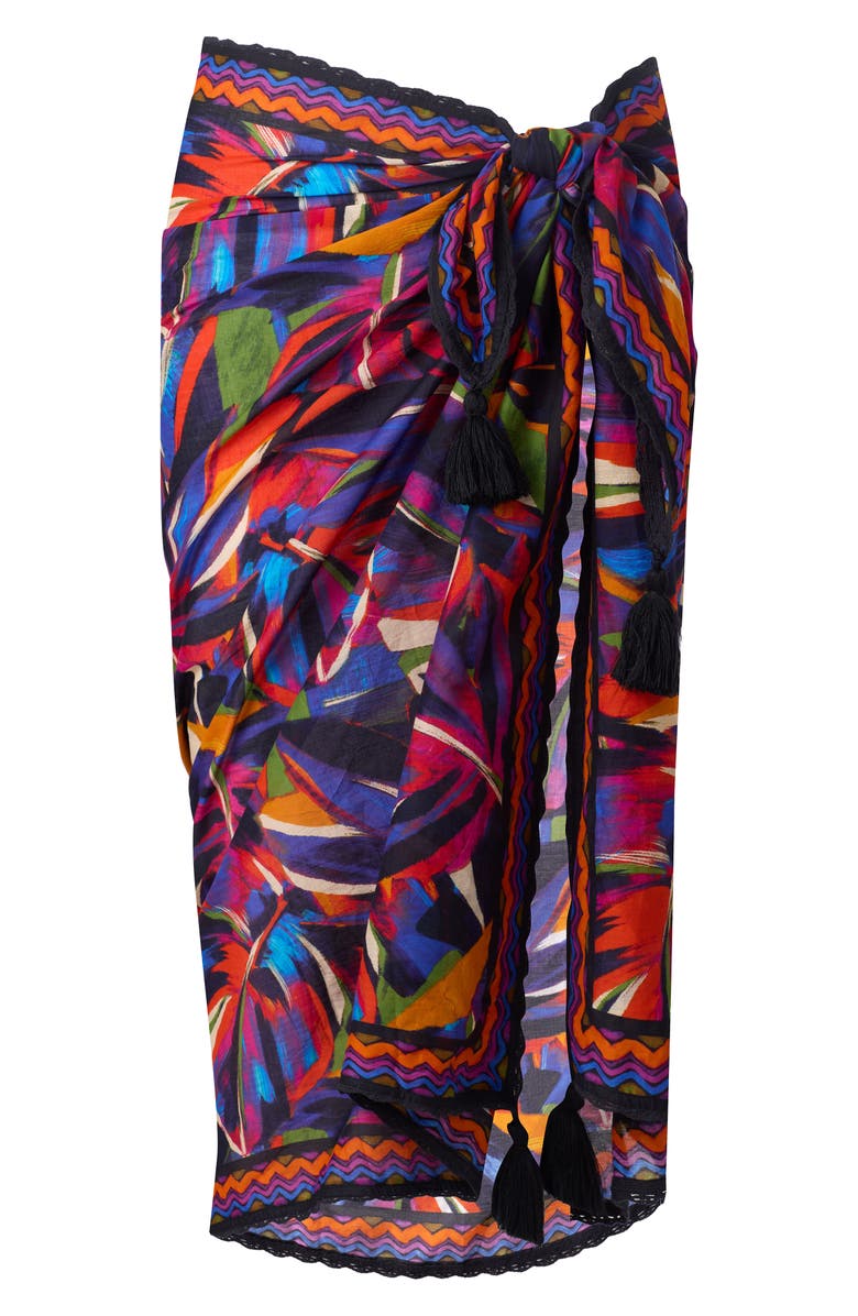 Magicsuit<sup>®</sup> Mariachi Cotton Cover-Up Pareo, Alternate, color,