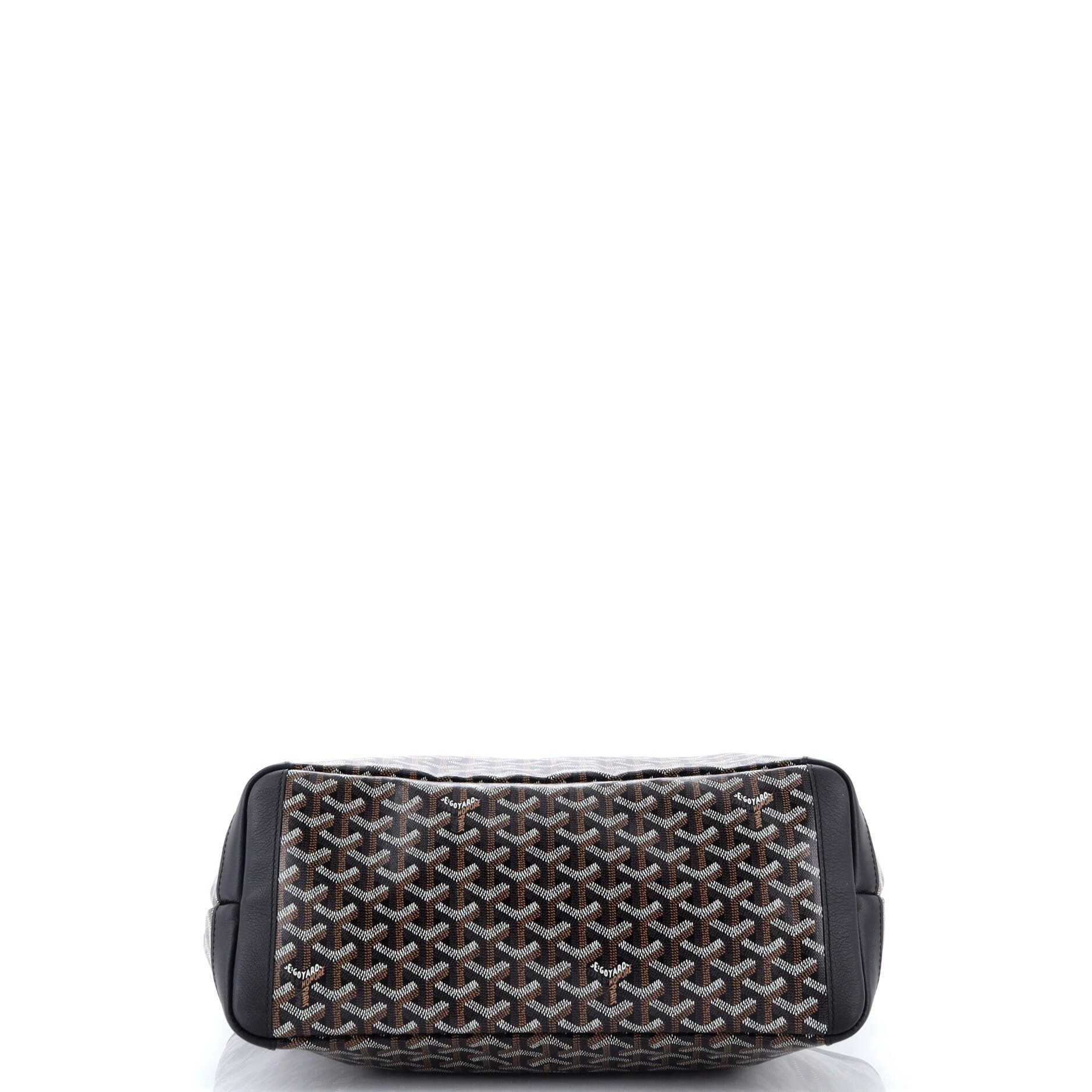 Pre-Owned Goyard Artois Tote Coated Canvas MM, Alternate, color, Black