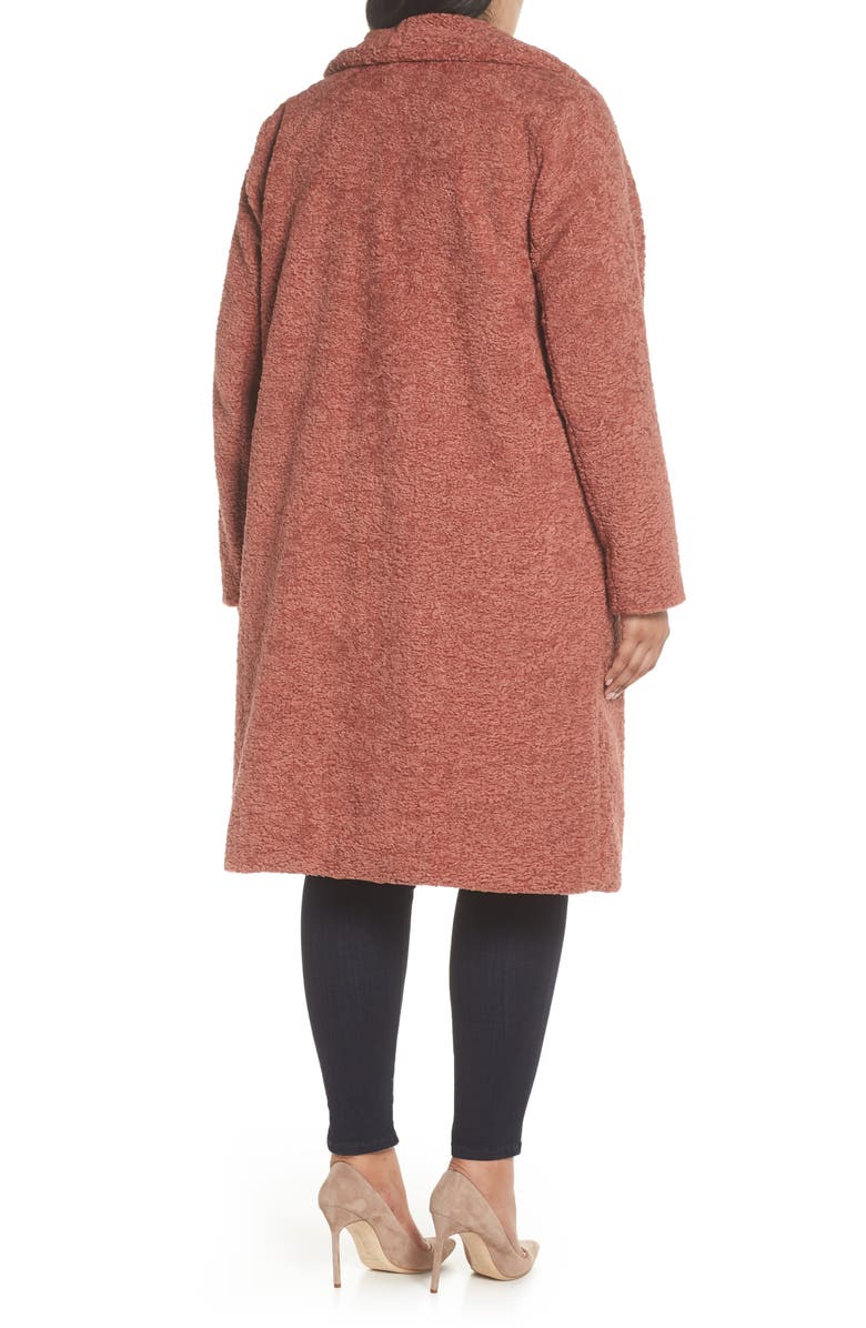 Halogen<sup>®</sup> Faux Fur Coat, Alternate, color, 