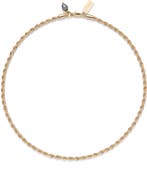 Lady Grey Rope Chain Necklace