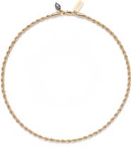 Lady Grey Rope Chain Necklace