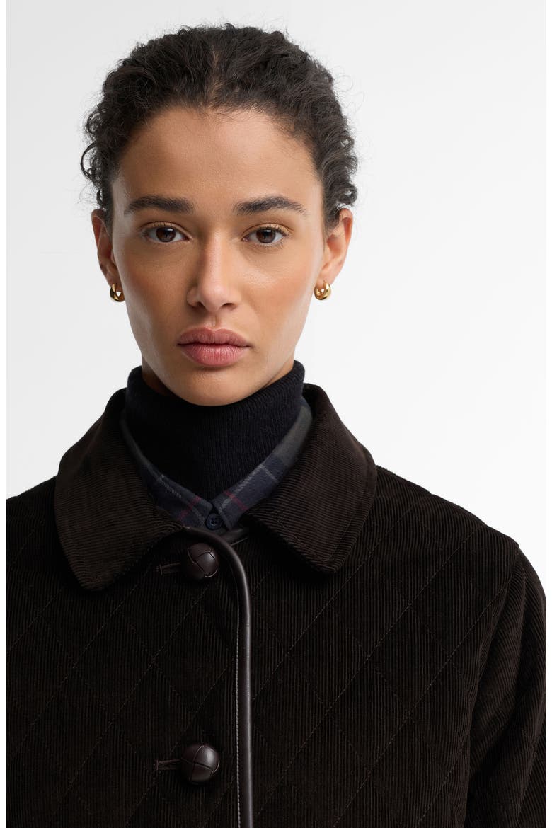 Marlow Quilted Corduroy Jacket, Alternate, color, DK BROWN/ SHADOW CLASSIC